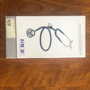 +MDF stethoscope black